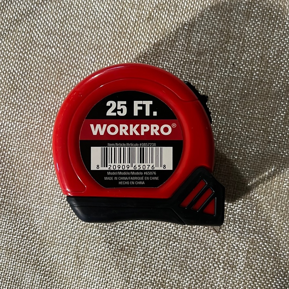 25 foot measuring tape